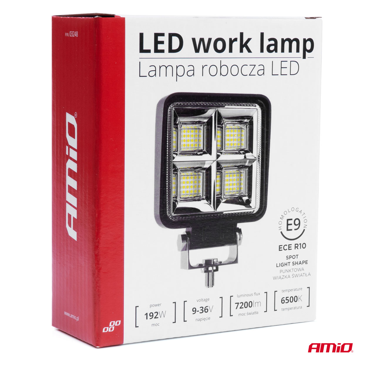 Pracovné LED svetlo AWL38 64 LED SPOT 9-36V - Image 4