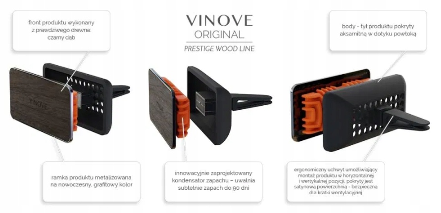 Osviežovač vzduchu do auta VINOVE FUJI ORIGINAL - Image 2