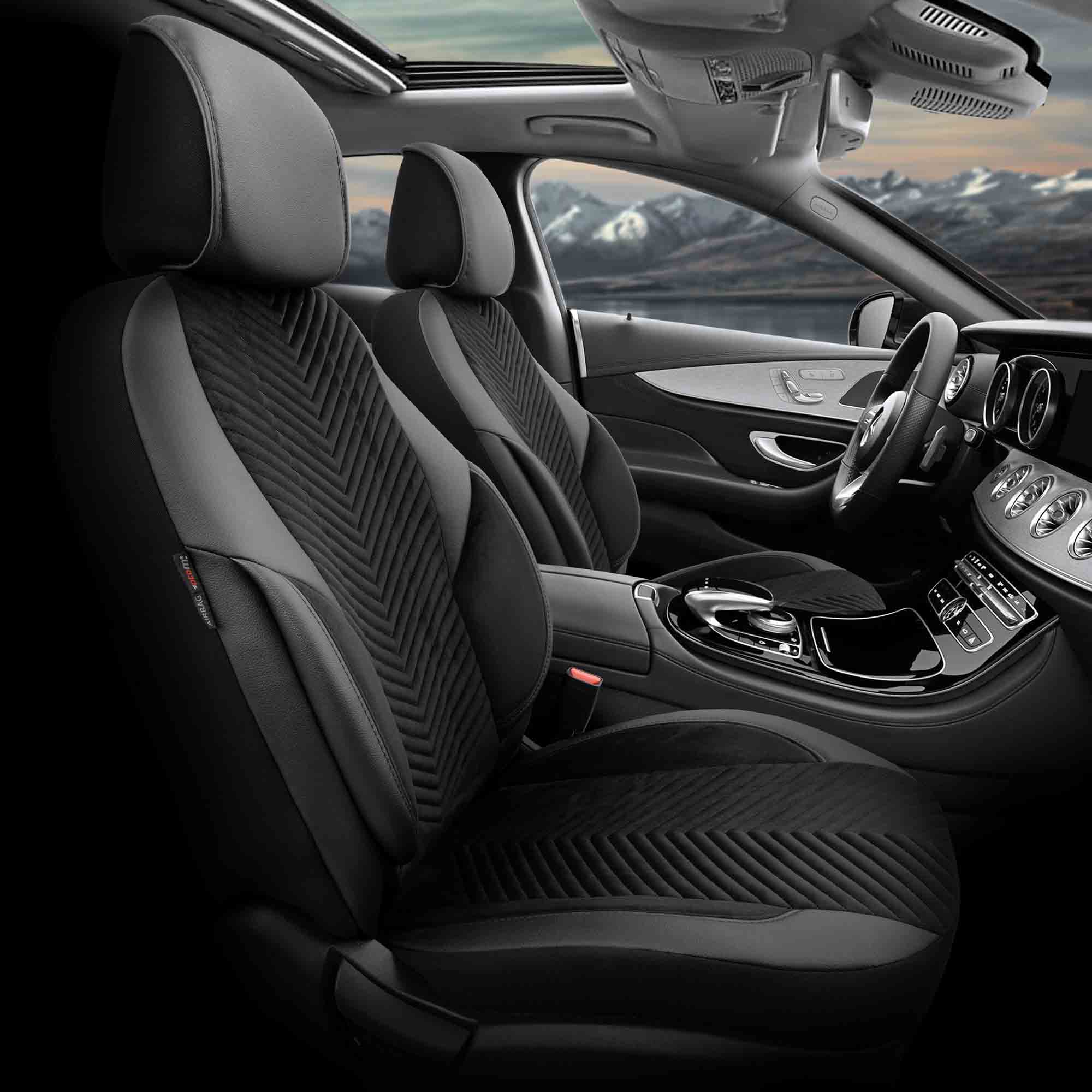 Sada autopoťahov OTOM ADVANCED 204 BLACK BABYFACE 3-ZIP – Obrázok 5