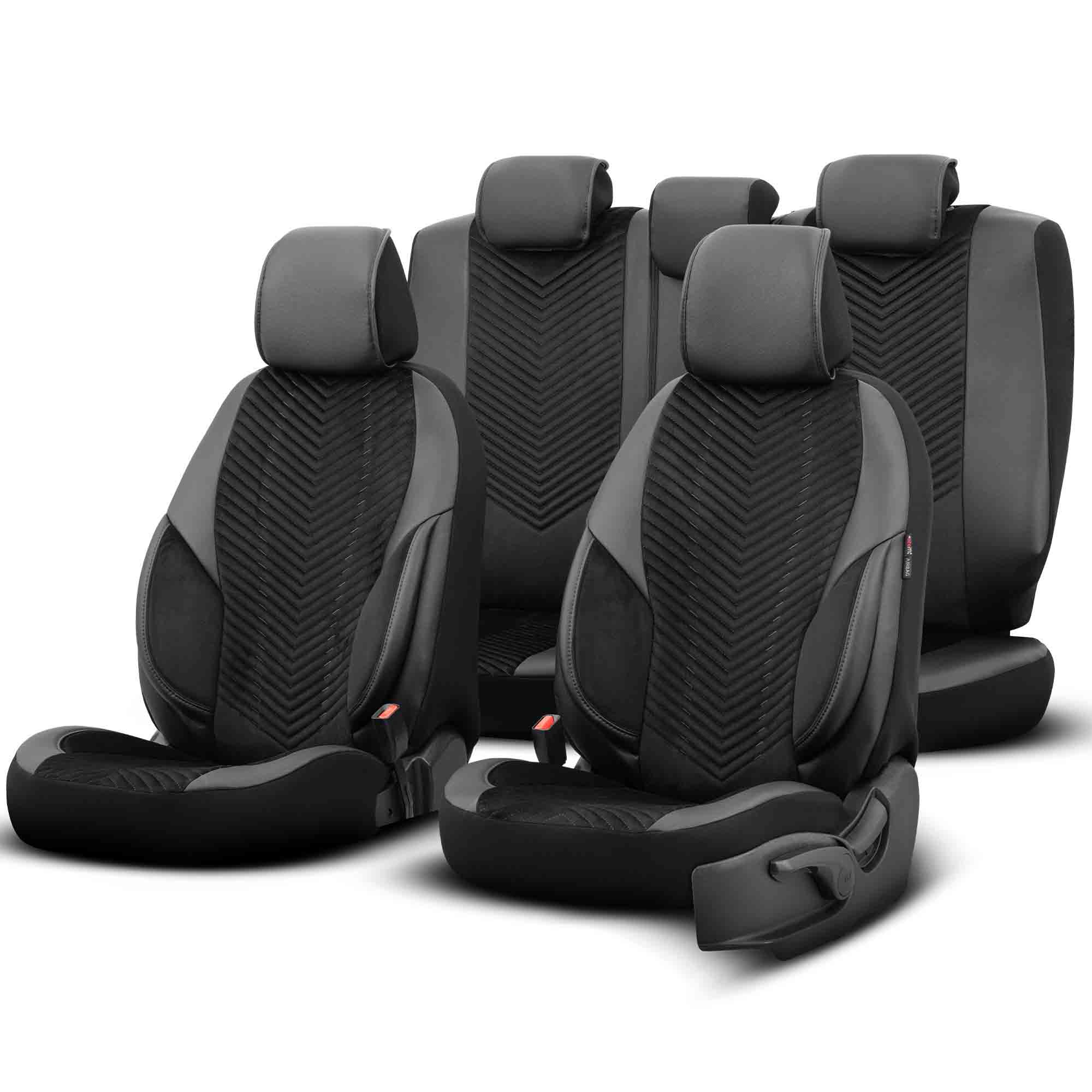 Sada autopoťahov OTOM ADVANCED 204 BLACK BABYFACE 3-ZIP – Obrázok 9