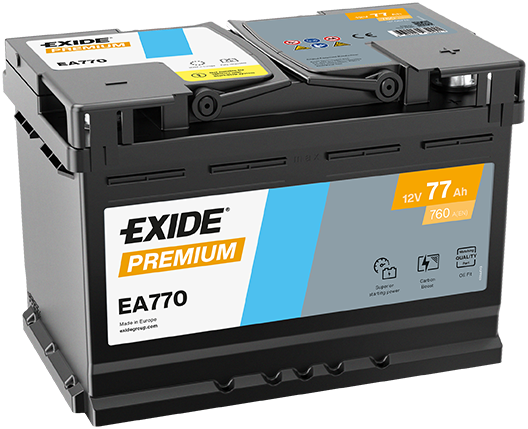 EXIDE premium 12V/77Ah (EA770)