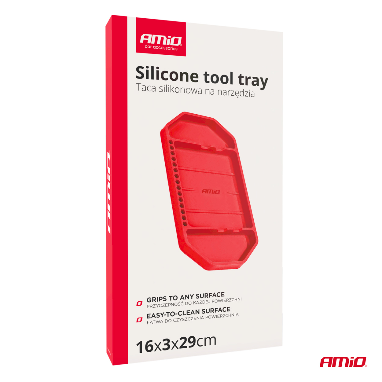 Silikónový dielenský podnos malý AMiO-04271 – Obrázok 7