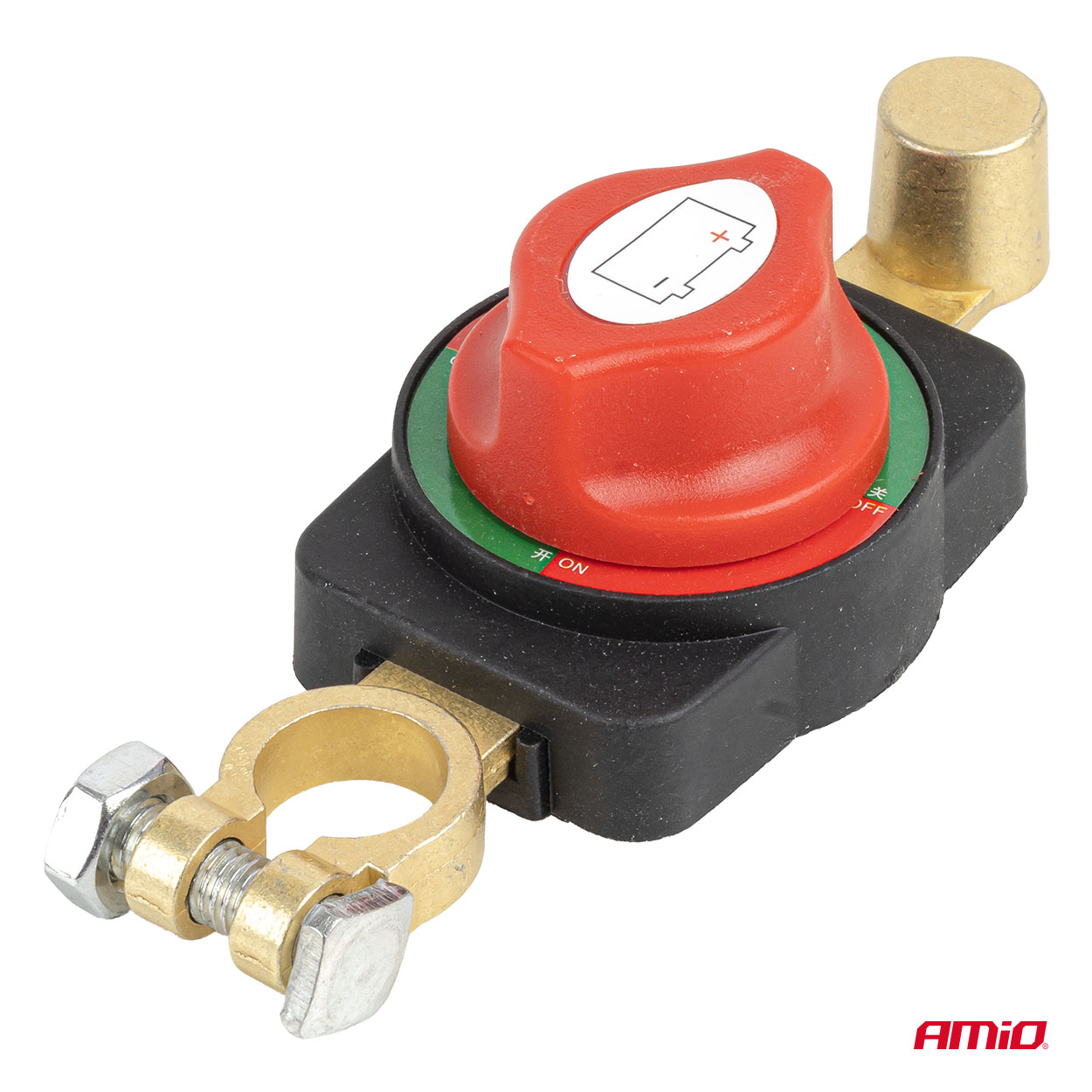Hlavný vypínač autobatérie 12V-48V max 275A AMiO-04830 – Obrázok 2