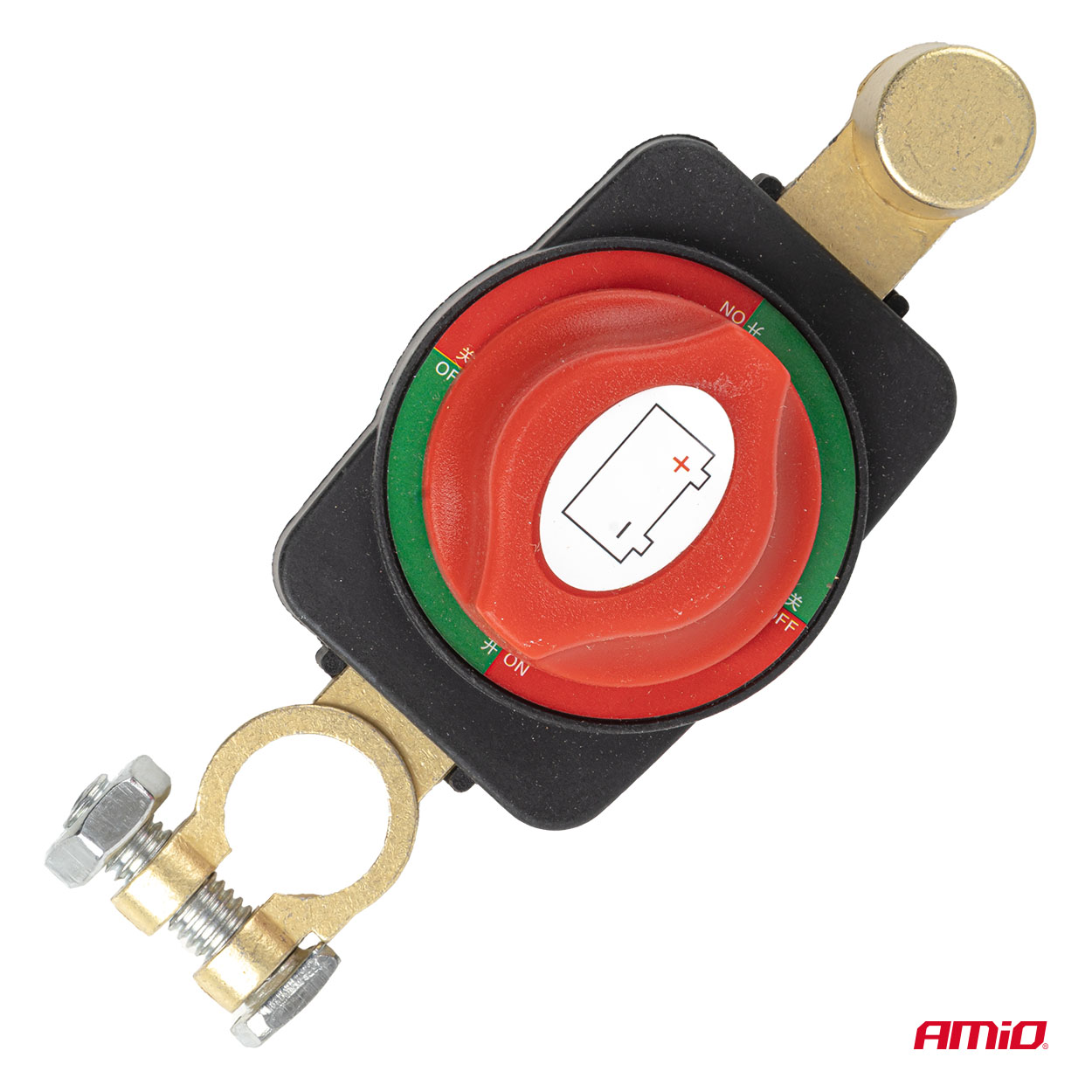Hlavný vypínač autobatérie 12V-48V max 275A AMiO-04830 – Obrázok 3
