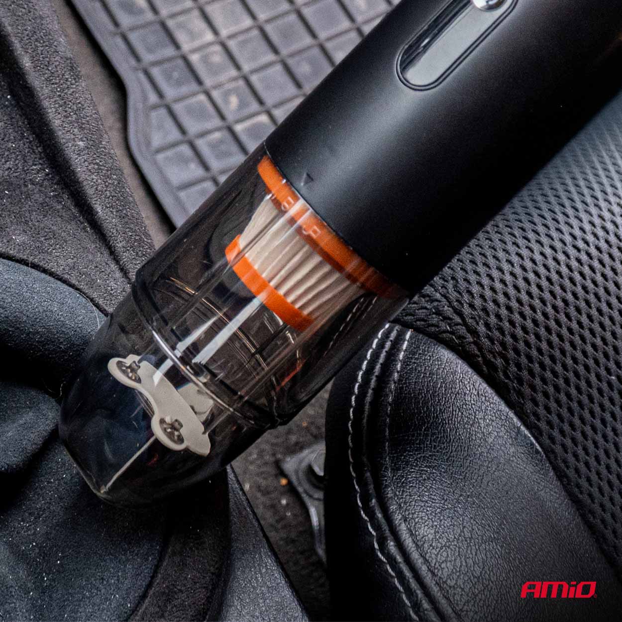 3 v 1 vysávač do auta - 6 kPa 50W 150ml (BATT) AMIO-04888 – Obrázok 2