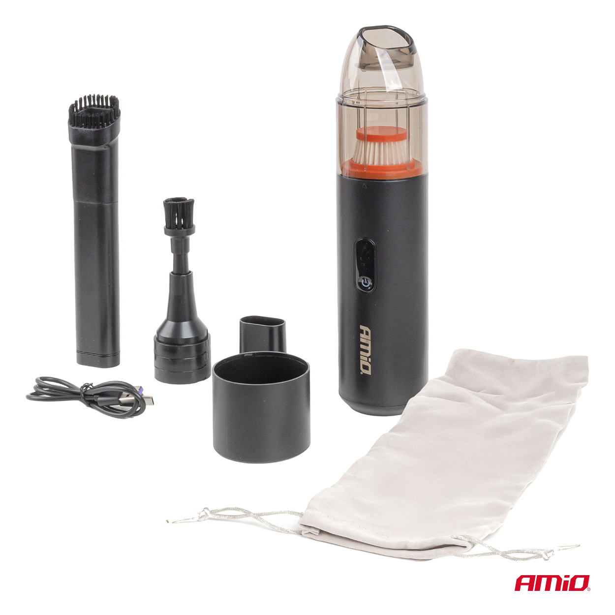 3 v 1 vysávač do auta - 6 kPa 50W 150ml (BATT) AMIO-04888 – Obrázok 7