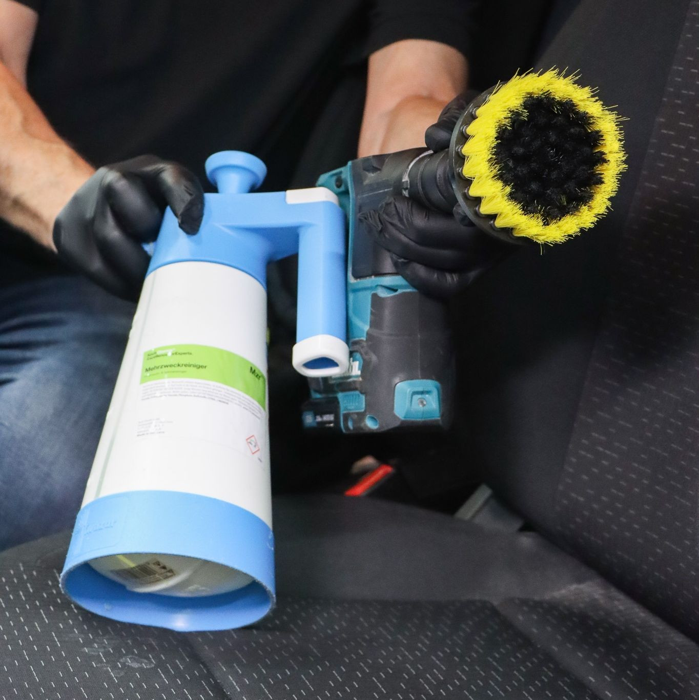 Koch Chemie Drill Brush Set medium - Set 3ks Jemných kefiek do AKU vŕtačky – Obrázok 3