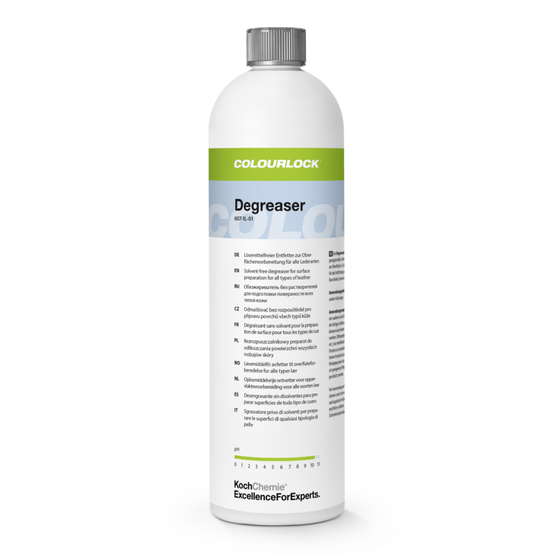 COLOURLOCK Degreaser – Odmasťovač na kožu 1L