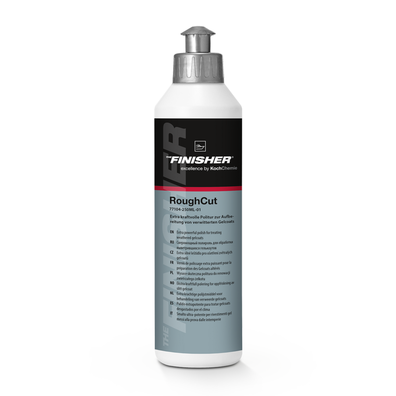 Koch Chemie The Finisher RoughCut - Extra silná hrubá pasta na gelcoat a lak lodí 250ml